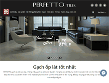 Tablet Screenshot of perfetto-tiles.com